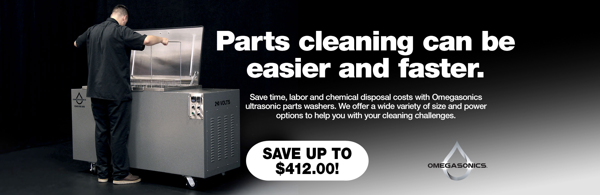 Omegasonics ultrasonic cleaner deals link